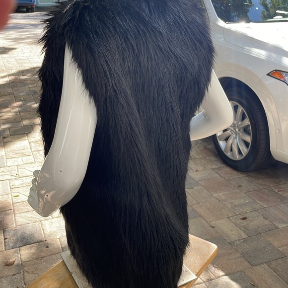 BCBG faux fur vest with lining - Picture 2 of 5